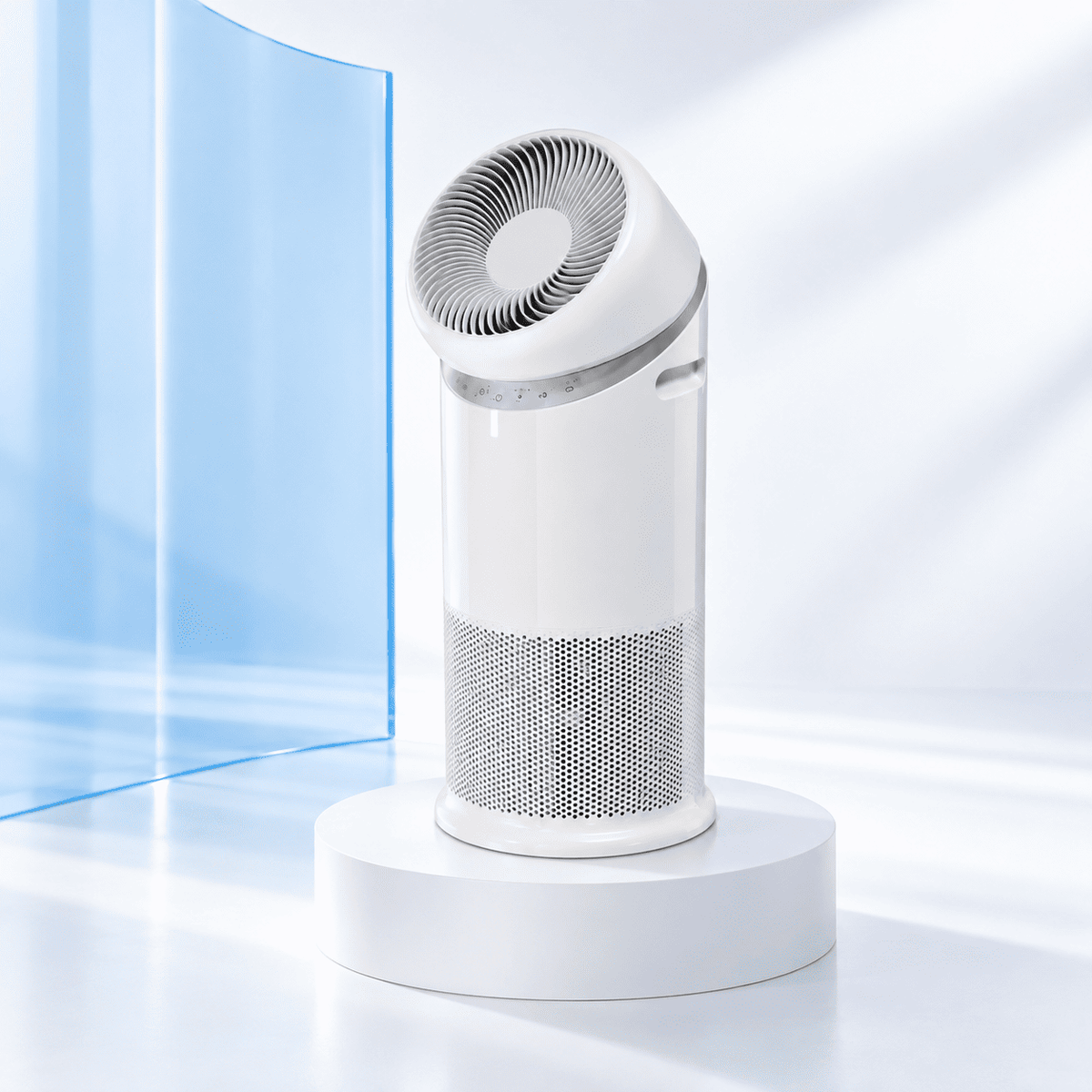 Purificateur d’Air 2-en-1 avec Ventilateur Orientable, Filtre H13 HEPA, CADR 400 m³/h