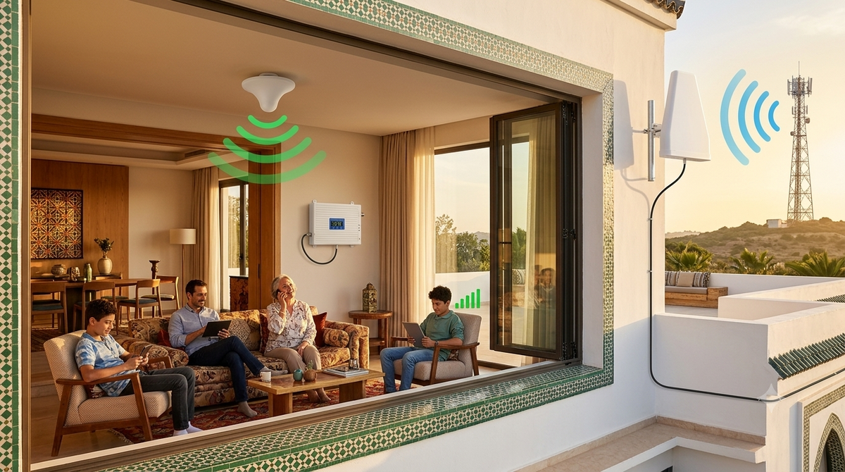 مكبر إشارة GSM ثلاثي النطاق BestTech