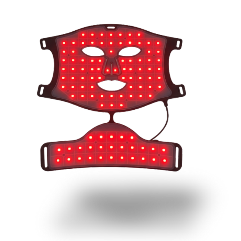 LED face mask 3D render